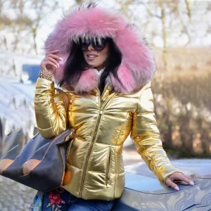 Fall Winter Thick Warm Fur Hooded Womens Parka Coats