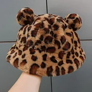 Faux Fur Bear Bucket Hat - Image 6